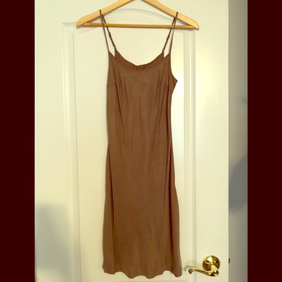anthropologie slip dress